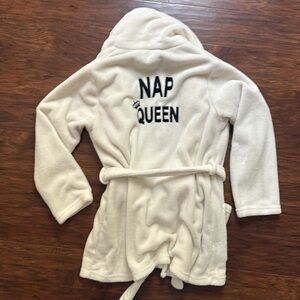 Plush robe- Nap Queen size Large